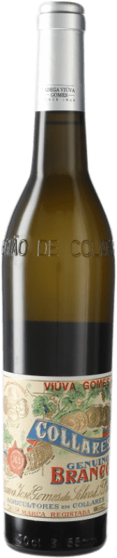 43,95 € Envio grátis | Vinho branco Viúva Gomes Genuino Collares Crianza I.G. Portugal Portugal Malvasía Garrafa Medium 50 cl