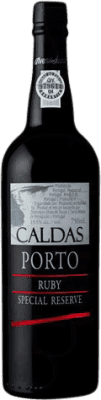 15,95 € Free Shipping | Fortified wine Alves de Sousa Caldas Ruby I.G. Porto Porto Portugal Sousón, Touriga Franca, Touriga Nacional, Tinta Cão Bottle 75 cl