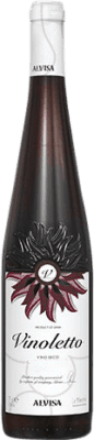 3,95 € Kostenloser Versand | Rotwein Alvisa Vinoletto Seco — Trocken Jung D.O. La Mancha Castilla la Mancha y Madrid Spanien Garnacha — Grenache 75 cl