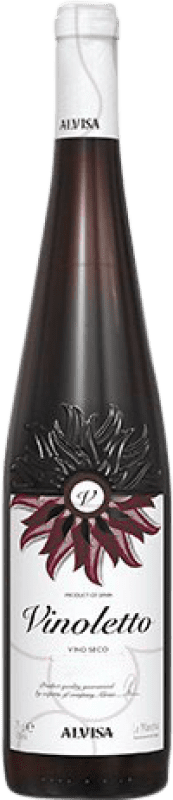 3,95 € Free Shipping | Red Wine Alvisa Vinoletto Seco — Dry Young D.O. La Mancha Castilla la Mancha y Madrid Spain Garnacha — Grenache Bottle 75 cl