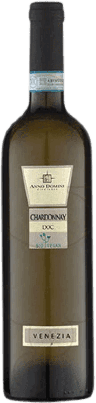 8,95 € Envío gratis | Vino blanco Anno Domini Vegan Joven D.O.C. Italia Italia Chardonnay Botella 75 cl