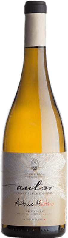 12,95 € Envio grátis | Vinho branco Antonio Montero Autor Jovem D.O. Ribeiro Galiza Espanha Torrontés, Loureiro, Treixadura, Albariño Garrafa 75 cl