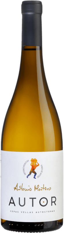12,95 € Envío gratis | Vino blanco Antonio Montero Autor Joven D.O. Ribeiro Galicia España Torrontés, Loureiro, Treixadura, Albariño Botella 75 cl