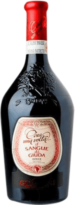 10,95 € Бесплатная доставка | Красное вино Losito & Guarini Sangue di Giuda молодое D.O.C. Italy Италия Bonarda — Бонарда, Barbera — Барбера Бутылка 75 cl