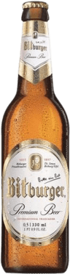 2,95 € 送料無料 | ビール Bitburger ドイツ 1/3ボトル 33 cl