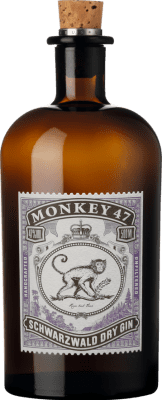 55,95 € 送料無料 | ジン Black Forest Monkey 47 ドイツ ミディアムボトル 50 cl Black Forest — ブラックフォレスト