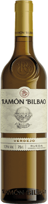 7,95 € Free Shipping | White wine Ramón Bilbao Young D.O. Rueda Castilla y León Spain Verdejo Bottle 75 cl