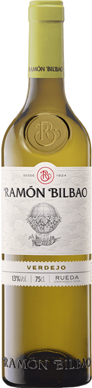 7,95 € Free Shipping | White wine Ramón Bilbao Young D.O. Rueda Castilla y León Spain Verdejo Bottle 75 cl