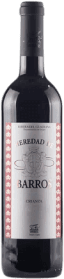 6,95 € Бесплатная доставка | Красное вино San Marcos Heredad de Barros Crianza — Крианса D.O. Ribera del Guadiana Andalucía y Extremadura Испания Tempranillo — Темпранильо Бутылка 75 cl