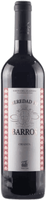 6,95 € Envío gratis | Vino tinto San Marcos Heredad de Barros Crianza D.O. Ribera del Guadiana Andalucía y Extremadura España Tempranillo Botella 75 cl