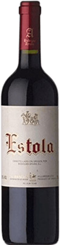 6,95 € Free Shipping | Red Wine Ayuso Estola Crianza — Aged D.O. La Mancha Castilla la Mancha y Madrid Spain Bottle 75 cl