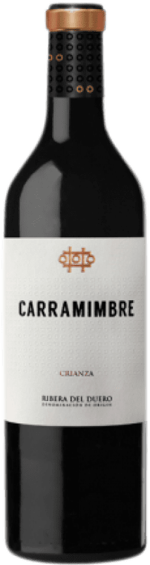 38,95 € Kostenloser Versand | Rotwein Carramimbre Alterung D.O. Ribera del Duero Kastilien und León Spanien Tempranillo, Cabernet Sauvignon Magnum-Flasche 1,5 L