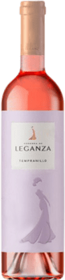 3,95 € 免费送货 | 玫瑰酒 Condesa de Leganza Rosat 年轻的 I.G.P. Vino de la Tierra de Castilla Castilla la Mancha y Madrid 西班牙 Tempranillo 瓶子 75 cl