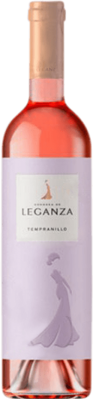 4,95 € Spedizione Gratuita | Vino Rosato Condesa de Leganza Giovane I.G.P. Vino de la Tierra de Castilla Castilla la Mancha y Madrid Spagna Tempranillo Bottiglia 75 cl