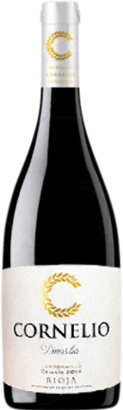 13,95 € Envio grátis | Vinho tinto Cornelio Dinastía Crianza D.O.Ca. Rioja La Rioja Espanha Tempranillo Garrafa 75 cl