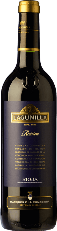 10,95 € Kostenloser Versand | Rotwein Lagunilla Reserve D.O.Ca. Rioja La Rioja Spanien Flasche 75 cl