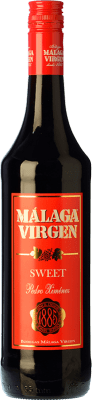 10,95 € 免费送货 | 强化酒 Málaga Virgen D.O. Sierras de Málaga Andalucía y Extremadura 西班牙 Pedro Ximénez 瓶子 75 cl