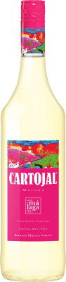 10,95 € Kostenloser Versand | Weißwein Málaga Virgen Cartojal D.O. Sierras de Málaga Andalucía y Extremadura Spanien Muscat Flasche 75 cl
