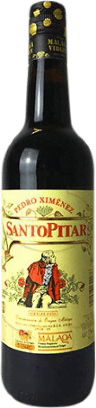 8,95 € Free Shipping | Fortified wine Málaga Virgen Santopitar D.O. Sierras de Málaga Andalucía y Extremadura Spain Pedro Ximénez Bottle 75 cl