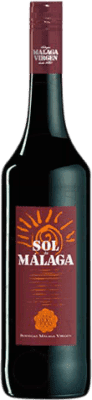 8,95 € Free Shipping | Fortified wine Málaga Virgen Sol de Málaga D.O. Sierras de Málaga Andalucía y Extremadura Spain Muscat, Pedro Ximénez Bottle 75 cl
