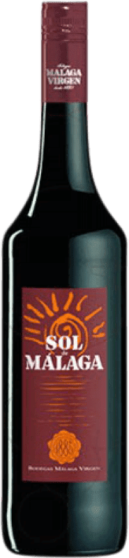 9,95 € Envio grátis | Vinho Generoso Fortificado Málaga Virgen Sol de Málaga D.O. Sierras de Málaga Andalucía y Extremadura Espanha Moscato, Pedro Ximénez Garrafa 75 cl