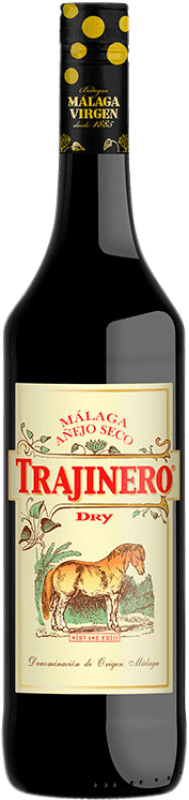 15,95 € Envio grátis | Vinho Generoso Fortificado Málaga Virgen Trajinero Oloroso D.O. Sierras de Málaga Andaluzia Espanha Pedro Ximénez Garrafa 75 cl