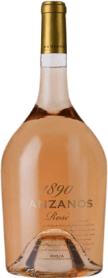 25,95 € Free Shipping | Rosé wine Manzanos 1890 Young D.O.Ca. Rioja The Rioja Spain Tempranillo, Grenache Magnum Bottle 1,5 L