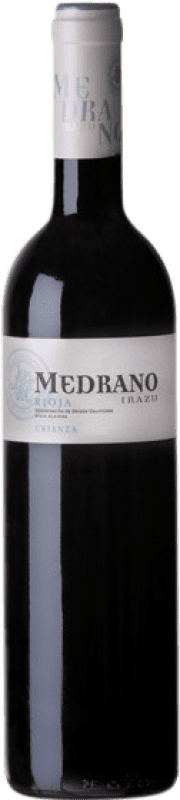 9,95 € Kostenloser Versand | Rotwein Medrano Irazu Alterung D.O.Ca. Rioja La Rioja Spanien Tempranillo Flasche 75 cl
