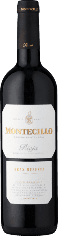 25,95 € Envoi gratuit | Vin rouge Montecillo Grande Réserve D.O.Ca. Rioja La Rioja Espagne Bouteille 75 cl