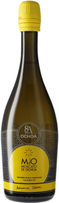 16,95 € Envío gratis | Espumoso blanco Ochoa 8A Vino de Aguja Aragón España Moscato Botella 75 cl