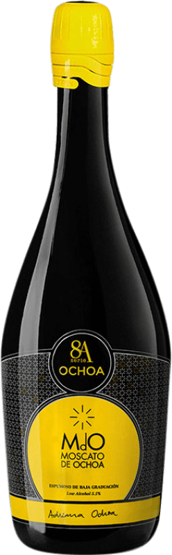 16,95 € Free Shipping | White sparkling Ochoa 8A Vino de Aguja Aragon Spain Muscat Bottle 75 cl