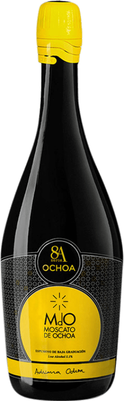 17,95 € Spedizione Gratuita | Spumante bianco Ochoa 8A Vino de Aguja Aragona Spagna Moscato Bottiglia 75 cl