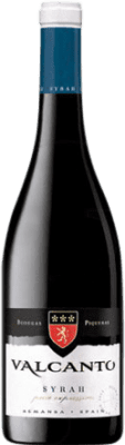 7,95 € Envío gratis | Vino tinto Piqueras Valcanto D.O. Almansa Castilla la Mancha y Madrid España Syrah Botella 75 cl