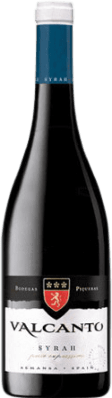 8,95 € Envio grátis | Vinho tinto Piqueras Valcanto D.O. Almansa Castilla la Mancha y Madrid Espanha Syrah Garrafa 75 cl