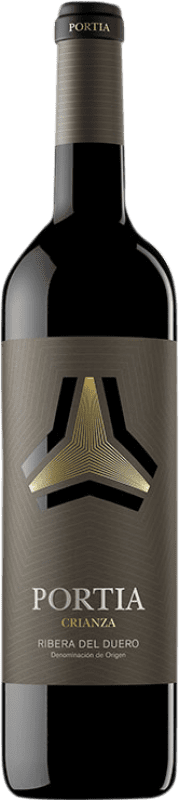 14,95 € Бесплатная доставка | Красное вино Portia старения D.O. Ribera del Duero Кастилия-Леон Испания Tempranillo бутылка 75 cl