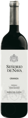 16,95 € Kostenloser Versand | Rotwein Señorío de Nava Alterung D.O. Ribera del Duero Kastilien und León Spanien Tempranillo, Cabernet Sauvignon Magnum-Flasche 1,5 L
