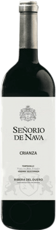 13,95 € 免费送货 | 红葡萄酒 Señorío de Nava Crianza — 陈酿 D.O. Ribera del Duero 卡斯蒂利亚莱昂 西班牙 Tempranillo — 丹魄, Cabernet Sauvignon — 赤霞珠 大瓶 — Magnum 1,5 L