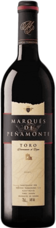 14,95 € Envío gratis | Vino tinto Torreduero Marqués de Peñamonte Reserva D.O. Toro Castilla y León España Tempranillo Botella 75 cl