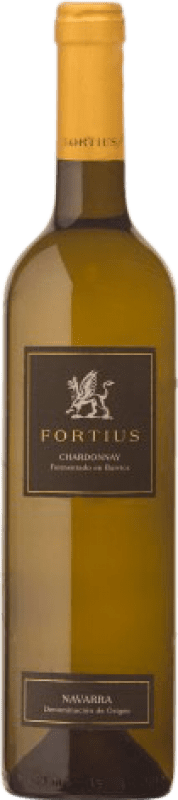 6,95 € 免费送货 | 白酒 Valcarlos Fortius Barrica 岁 D.O. Navarra 纳瓦拉 西班牙 Chardonnay 瓶子 75 cl