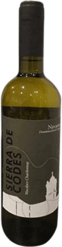 4,95 € 免费送货 | 白酒 Valcarlos Sierra de Codes 年轻的 D.O. Navarra 纳瓦拉 西班牙 瓶子 75 cl