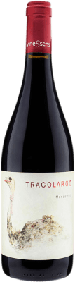 7,95 € Spedizione Gratuita | Vino rosso Vinessens Tragolargo D.O. Alicante Comunità Valenciana Spagna Monastrell Bottiglia 75 cl
