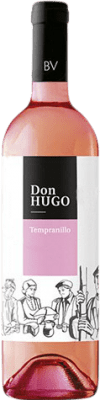 4,95 € 送料無料 | ロゼワイン Victorianas Don Hugo 若い I.G.P. Vino de la Tierra de Castilla Castilla la Mancha y Madrid スペイン Tempranillo ボトル 75 cl