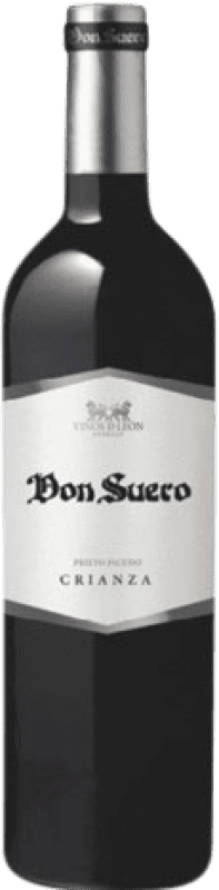 9,95 € Kostenloser Versand | Rotwein Vile Vinos de León Don Suero Alterung D.O. Tierra de León Kastilien und León Spanien Prieto Picudo Flasche 75 cl