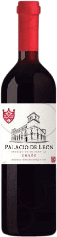 4,95 € Envio grátis | Vinho tinto Vinos de León Palacio de León Cuvée Jovem I.G.P. Vino de la Tierra de Castilla y León Castela e Leão Espanha Tempranillo Garrafa 75 cl