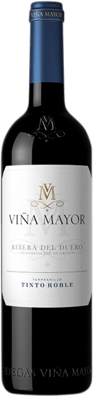 8,95 € Free Shipping | Red wine Viña Mayor Oak D.O. Ribera del Duero Castilla y León Spain Bottle 75 cl