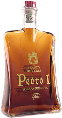 57,95 € Spedizione Gratuita | Brandy Yuste Pedro I Solera Riserva Spagna Bottiglia 70 cl