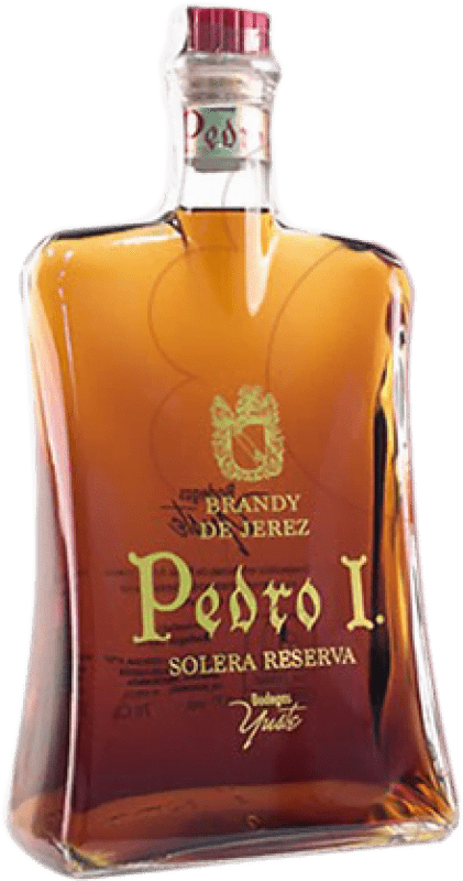 57,95 € Free Shipping | Brandy Yuste Pedro I Solera Reserve Spain Bottle 70 cl