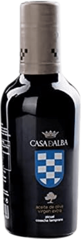 18,95 € Envio grátis | Azeite de Oliva Casa de Alba Espanha Garrafa Pequena 25 cl