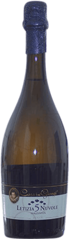13,95 € 免费送货 | 白起泡酒 Dei Giorgi Letizia 5 Nuvole 甜美 D.O.C. Lambrusco di Sorbara 意大利 Malvasía 瓶子 75 cl
