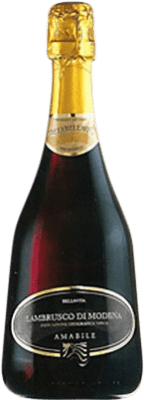 5,95 € Free Shipping | Red Sparkling Wine Caldirola Bellavita D.O.C. Lambrusco di Sorbara Italy Lambrusco Bottle 75 cl